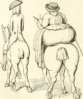 An illustration from Histoire de la caricature et du grotesque dans la littérature et dans l'art (1875)
