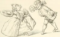 An illustration from Histoire de la caricature et du grotesque dans la littérature et dans l'art (1875)