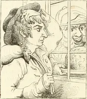 An illustration from Histoire de la caricature et du grotesque dans la littérature et dans l'art (1875)