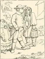 An illustration from Histoire de la caricature et du grotesque dans la littérature et dans l'art (1875)