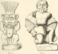 An illustration from Histoire de la caricature et du grotesque dans la littérature et dans l'art (1875)