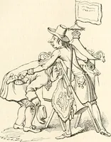 An illustration from Histoire de la caricature et du grotesque dans la littérature et dans l'art (1875)