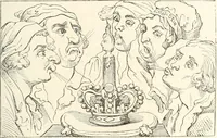 An illustration from Histoire de la caricature et du grotesque dans la littérature et dans l'art (1875)