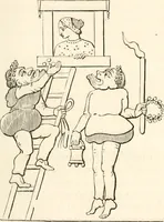 An illustration from Histoire de la caricature et du grotesque dans la littérature et dans l'art (1875)