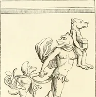 An illustration from Histoire de la caricature et du grotesque dans la littérature et dans l'art (1875)