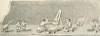 An illustration from Histoire de la caricature et du grotesque dans la littérature et dans l'art (1875)
