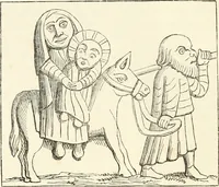 An illustration from Histoire de la caricature et du grotesque dans la littérature et dans l'art (1875)