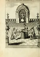 An illustration from Histoire de la conquête du Mexique, ou, de la Nouvelle Espagne (1691)