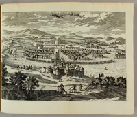 An illustration from Histoire de la conquête du Mexique, ou de la Nouvelle Espagne. (1691)