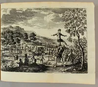An illustration from Histoire de la conquête du Mexique, ou de la Nouvelle Espagne. (1691)