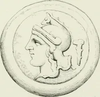 An illustration from Histoire de la monnaie romaine. Traduite de l'allemand par le duc de Blacas (1865)