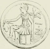 An illustration from Histoire de la monnaie romaine. Traduite de l'allemand par le duc de Blacas (1865)