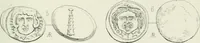 An illustration from Histoire de la monnaie romaine. Traduite de l'allemand par le duc de Blacas (1865)