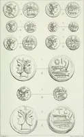 An illustration from Histoire de la monnaie romaine. Traduite de l'allemand par le duc de Blacas (1865)