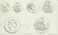 Picture 43 of 76 from Histoire de la monnaie romaine. Traduite de l'allemand par le duc de Blacas (1865), leaf 228