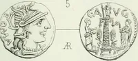 An illustration from Histoire de la monnaie romaine. Traduite de l'allemand par le duc de Blacas (1865)