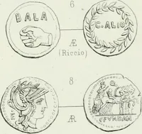 An illustration from Histoire de la monnaie romaine. Traduite de l'allemand par le duc de Blacas (1865)