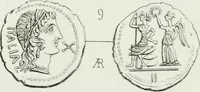 Picture 61 of 76 from Histoire de la monnaie romaine. Traduite de l'allemand par le duc de Blacas (1865), leaf 238