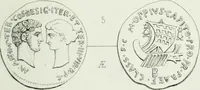 An illustration from Histoire de la monnaie romaine. Traduite de l'allemand par le duc de Blacas (1865)