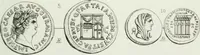 An illustration from Histoire de la monnaie romaine. Traduite de l'allemand par le duc de Blacas (1865)