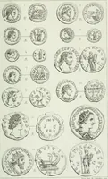 An illustration from Histoire de la monnaie romaine. Traduite de l'allemand par le duc de Blacas (1865)