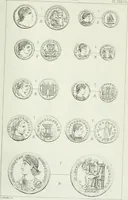 An illustration from Histoire de la monnaie romaine. Traduite de l'allemand par le duc de Blacas (1865)