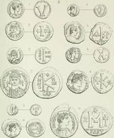 An illustration from Histoire de la monnaie romaine. Traduite de l'allemand par le duc de Blacas (1865)