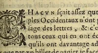 An illustration from Histoire de la Nouvelle France : contenat les navigations, découvertes, & habitations faites par les Fançois és Indes Occidentales & Nouvelle-France ... avec les tables & figures d'icelle. (1611)