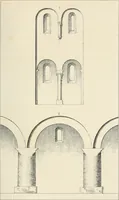 An illustration from Histoire de l'architecture sacrée du quatrième au dixième siècle dans les anciens évêchés de Genève, Lausanne et Sion (1853)