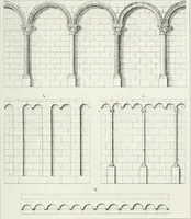 An illustration from Histoire de l'architecture sacrée du quatrième au dixième siècle dans les anciens évêchés de Genève, Lausanne et Sion (1853)