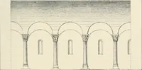 An illustration from Histoire de l'architecture sacrée du quatrième au dixième siècle dans les anciens évêchés de Genève, Lausanne et Sion (1853)