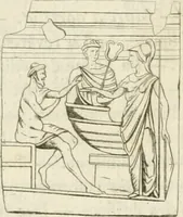 An illustration from Histoire de l'art chez les anciens (1793)