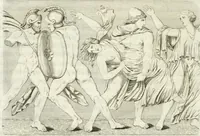 An illustration from Histoire de l'art chez les anciens (1793)