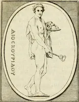 An illustration from Histoire de l'art chez les anciens (1766)