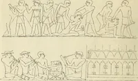 An illustration from Histoire de l'art dans l'antiquité: Égypte, Assyrie, Perse, Asie Mineure, Grece, Etrurie, Rome (1882)