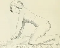 An illustration from Histoire de l'art dans l'antiquité: Égypte, Assyrie, Perse, Asie Mineure, Grece, Etrurie, Rome (1882)