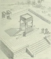 An illustration from Histoire de l'art dans l'antiquité: Égypte, Assyrie, Perse, Asie Mineure, Grece, Etrurie, Rome (1882)