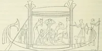 An illustration from Histoire de l'art dans l'antiquité: Égypte, Assyrie, Perse, Asie Mineure, Grece, Etrurie, Rome (1882)