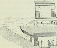 An illustration from Histoire de l'art dans l'antiquité: Égypte, Assyrie, Perse, Asie Mineure, Grece, Etrurie, Rome (1882)