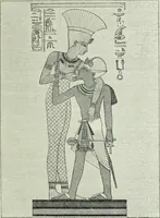 An illustration from Histoire de l'art dans l'antiquité: Égypte, Assyrie, Perse, Asie Mineure, Grece, Etrurie, Rome (1882)