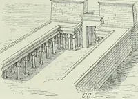 An illustration from Histoire de l'art dans l'antiquité: Égypte, Assyrie, Perse, Asie Mineure, Grece, Etrurie, Rome (1882)