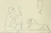 An illustration from Histoire de l'art dans l'antiquité: Égypte, Assyrie, Perse, Asie Mineure, Grece, Etrurie, Rome (1882)