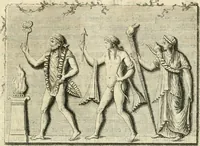 An illustration from Histoire de l'art de l'antiquité (1781)