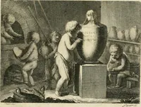 An illustration from Histoire de l'art de l'antiquité (1781)