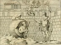 An illustration from Histoire de l'art de l'antiquité (1781)
