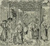 An illustration from Histoire de l'art pendant la Renaissance (1889)