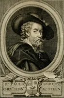 An illustration from Histoire de la vie de P.P. Rubens, chevalier & seigneur de Steen : illustrée d'anecdotes qui n'ont jamais paru au public, & de ses tableaux étalés dans les palais, églises & places publiques de l'Europe, & par la démonstration des estampes existantes & relatives à ses ouvrages ... (1771)
