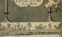Picture 1 of 10 from Histoire de la vie et de la mort. Ov il est traité de la longue & courte durée de toute forte de corps; des causes de leur decadence; & des moyens d'en reparer les defauts, autant qu'il se peut (1647), leaf 4