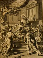 An illustration from Histoire de l'Edit de Nantes; contenant les choses les plus remarquables qui se sont passées en France avant & après sa publication, à l'occasion de la diversité des religions ... jusques à l'edit de revocation en octobre 1685. Avec ce qui a suivi ce nouvel edit jusques à present (1693)