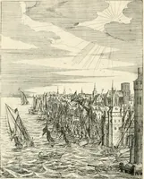 An illustration from Histoire de l'entree de la reyne mere du roy tres-chrestien dans les Provinces Vnies des Pays-Bas : enrichie de planches (1639)